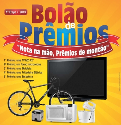 Definidos prêmios para 2ª Etapa do Bolão de Prêmios